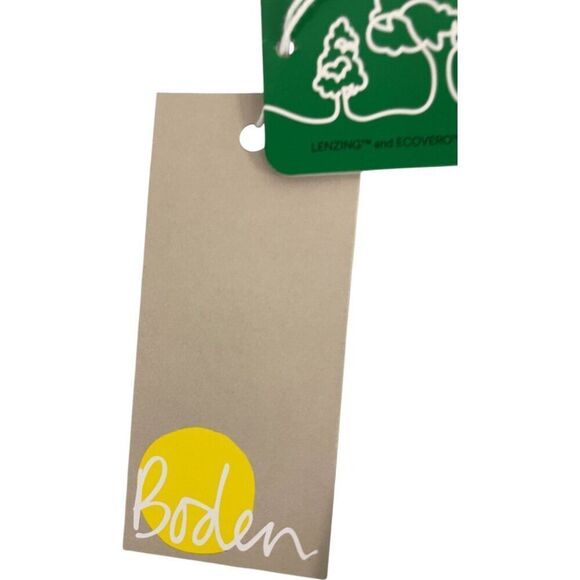 Boden Womens Wrap Dress UK 20 US 16 18 Green Floral Midi Ruffle Vneck D0174 NWT - Picture 6 of 13